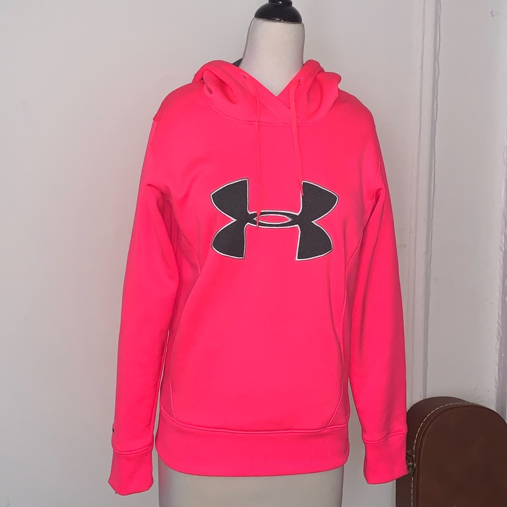Under armour pink hoodie
